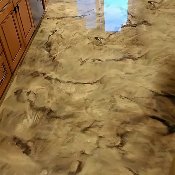 Lava Flow Metallic Epoxy System